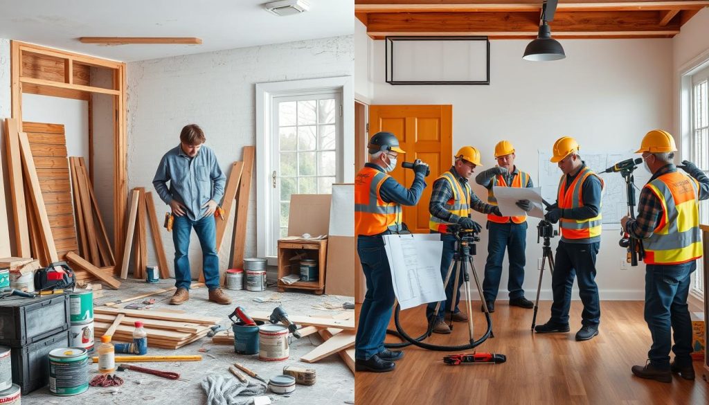 DIY vs Professional Home Improvement