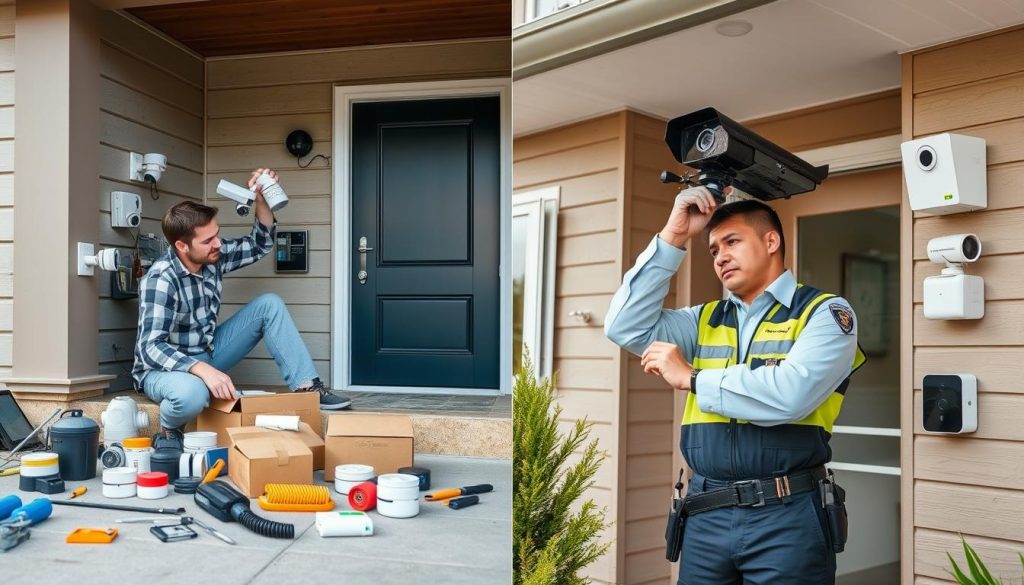 DIY vs Professional Home Security Systems