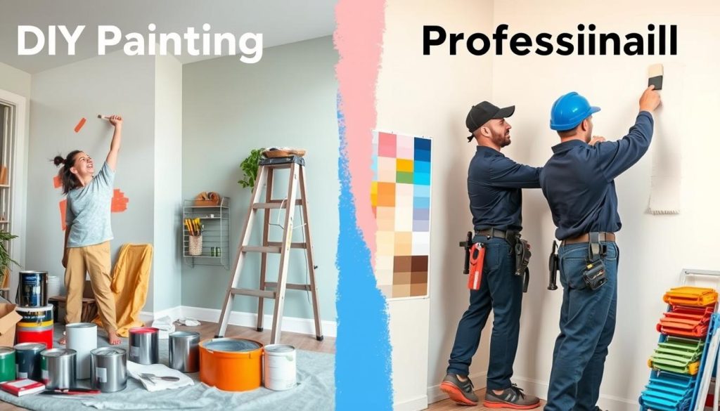 DIY vs Professional Painting Services Comparison