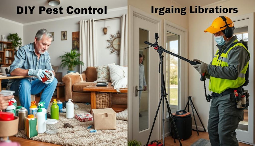 DIY vs Professional Pest Control