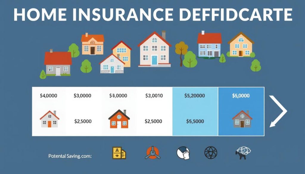 Home insurance deductible chart