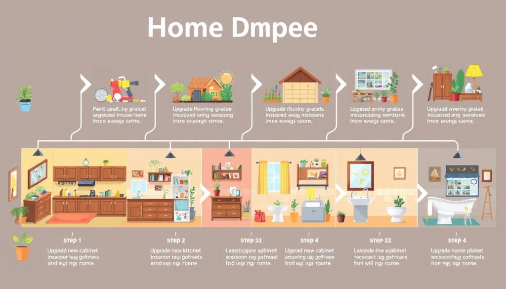 Home upgrade steps