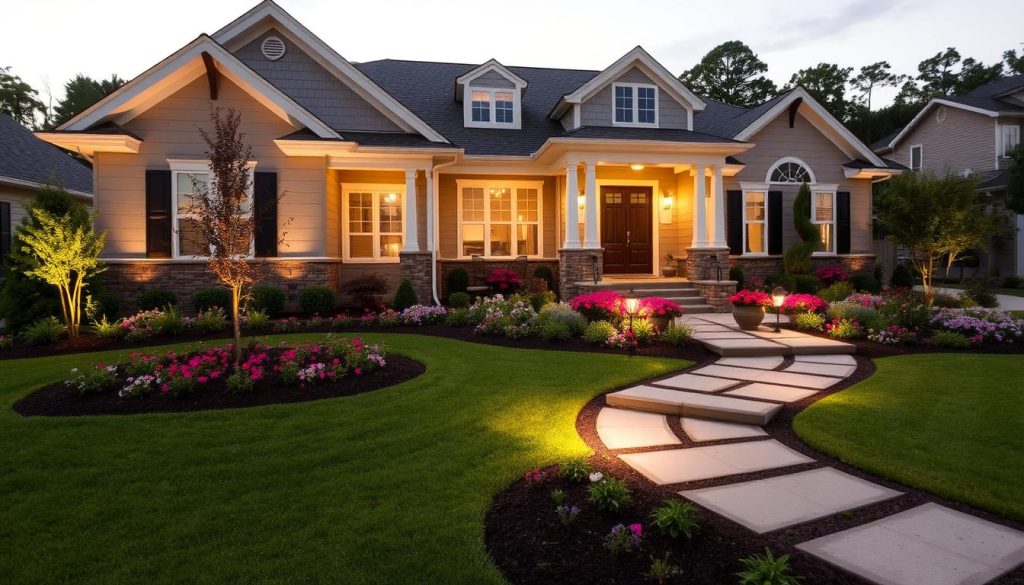 Professional curb appeal enhancement