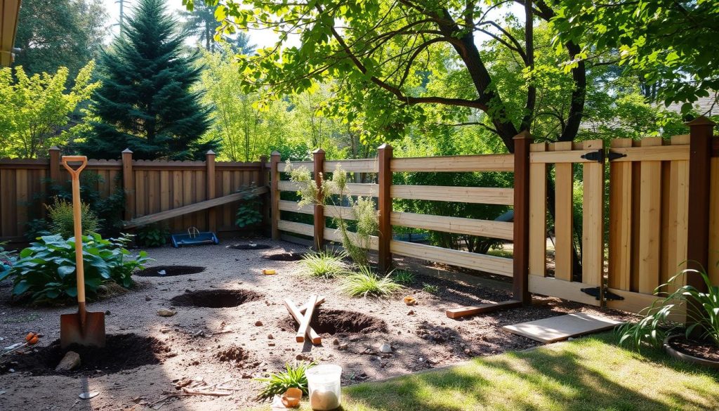 Step-by-Step Fence Installation