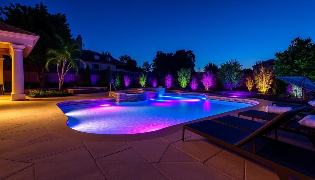 Upgraded Pool Lighting