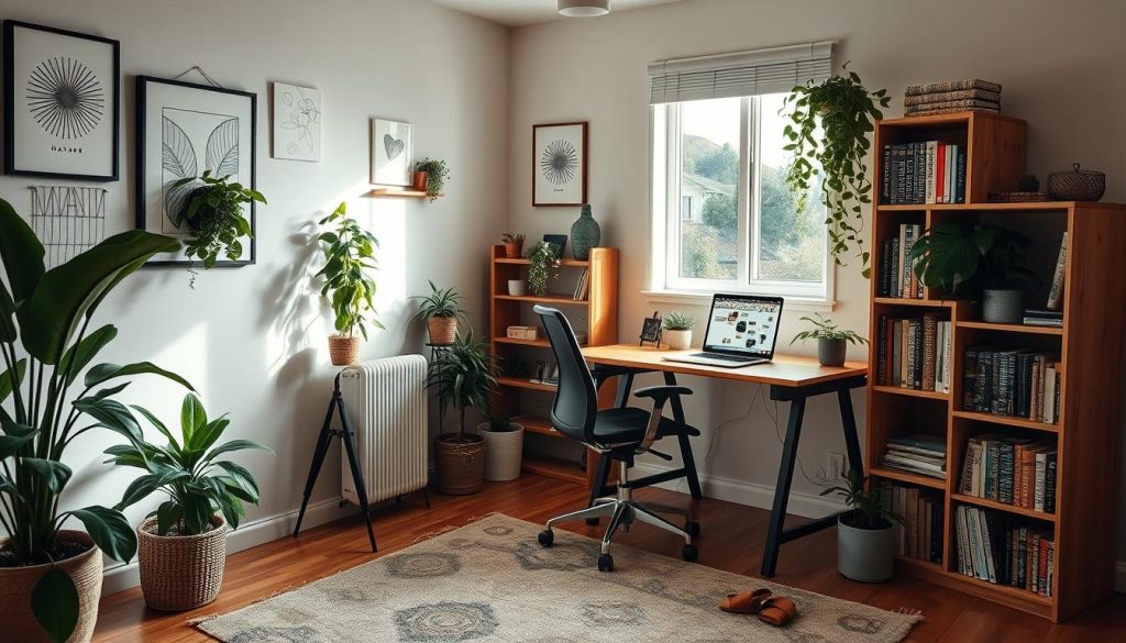 budget-friendly home office