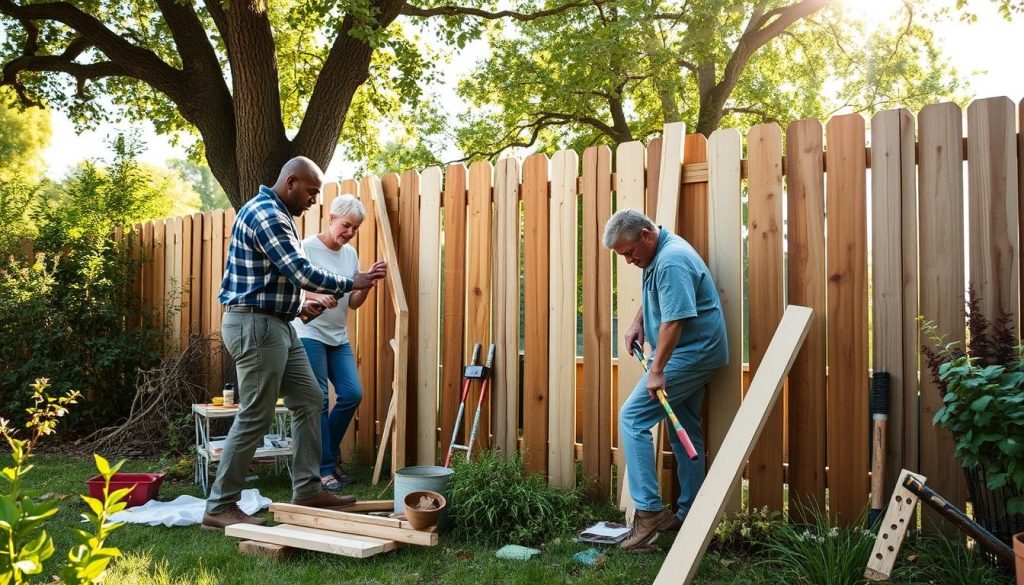 cost-effective fence installation